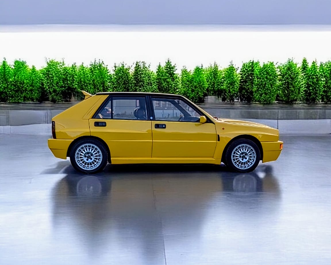 Lancia Delta Integrale HF EVO 1 - Seitenansicht R